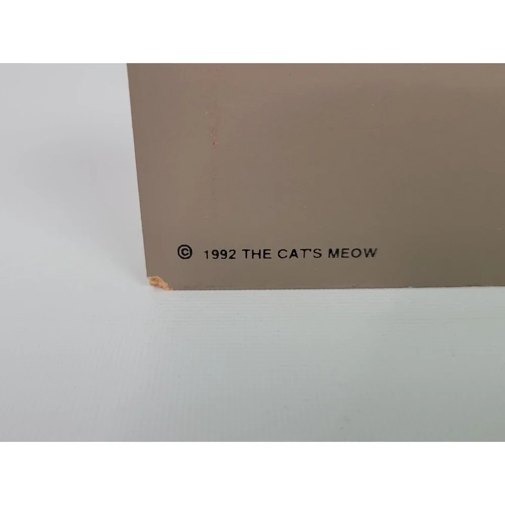 Cat's‎ Meow Buhl Farm Casino House Pennsylvania Collectible 1992 Signed